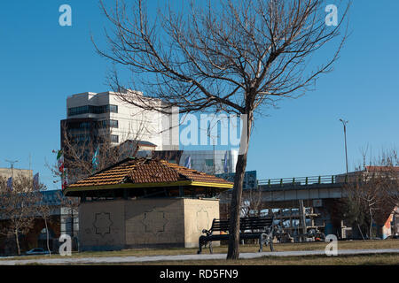 In the Saheli Park, Shahr chay, West Azerbaijan province, Urmia, Iran Stock Photo