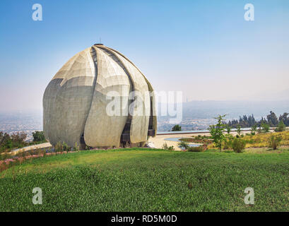 Bahai House of Worship Temple - Santiago, Chile Stock Photo