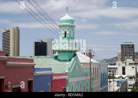 Colourful Bo-Kaap (Malay Quarter) neighbourhood in Cape Town, South Africa Stock Photo