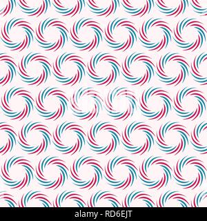Abstract geometric round shapes color pattern. Spiral element. Concentric swirling shapes with lines rotating inwards. Vector background. Stock Vector