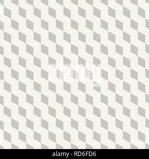 Abstract seamless pattern. Modern geometric texture. Repeating thin slanted lines. Vector background. Stock Vector