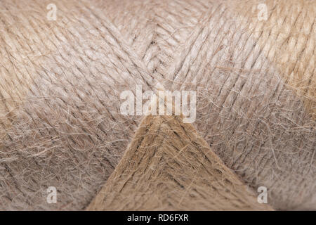 Linen rope texture. Stock Photo