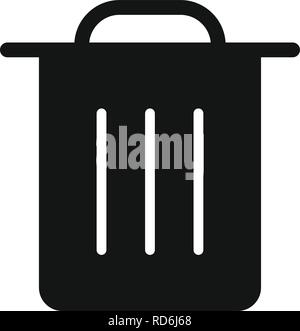 Garbage Sign Icon Vector Illustration For Personal And Commercial Use... Clean Look Trendy Icon... Stock Vector