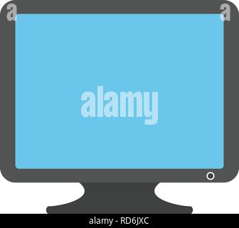 Monitor Sign Icon Vector Illustration For Personal And Commercial Use... Clean Look Trendy Icon... Stock Vector