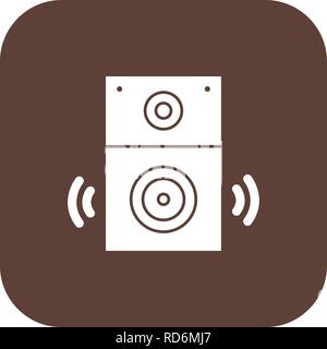 Speaker Sign Icon Vector Illustration For Personal And Commercial Use... Clean Look Trendy Icon... Stock Vector