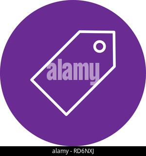 Tag Sign Icon Vector Illustration For Personal And Commercial Use... Clean Look Trendy Icon... Stock Vector