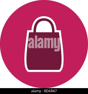 Shopping Bag Sign Icon Vector Illustration For Personal And Commercial Use... Clean Look Trendy Icon... Stock Vector