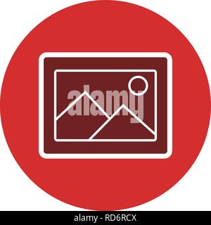 Picture Sign Icon Vector Illustration For Personal And Commercial Use... Clean Look Trendy Icon... Stock Vector