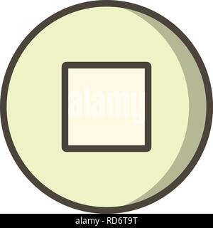 Vector Basic Icon Stock Vector