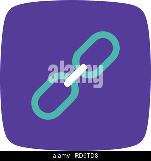 Link Sign Icon Vector Illustration For Personal And Commercial Use... Clean Look Trendy Icon... Stock Vector