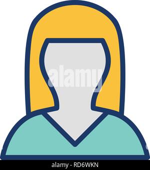 Female Avatar Sign Icon Vector Illustration For Personal And Commercial Use... Clean Look Trendy Icon... Stock Vector