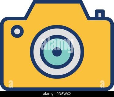 Camera  Sign Icon Vector Illustration For Personal And Commercial Use... Clean Look Trendy Icon... Stock Vector
