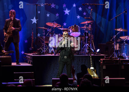 Ringo Starr performs at Massey Hall in Toronto Stock Photo