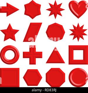 Buttons, Set Stock Vector