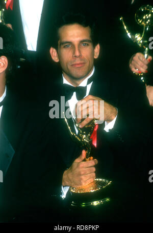 PASADENA, CA - SEPTEMBER 19: Actor Ben Stiller attends the 45th Annual Primetime Emmy Awards on September 19, 1993 at Pasadena Civic Auditorium in Pasadena, California. Photo by Barry King/Alamy Stock Photo Stock Photo