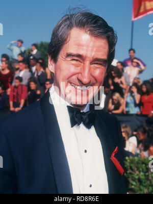 PASADENA, CA - SEPTEMBER 19: Actor Sam Waterston attends the 45th Annual Primetime Emmy Awards on September 19, 1993 at Pasadena Civic Auditorium in Pasadena, California. Photo by Barry King/Alamy Stock Photo Stock Photo