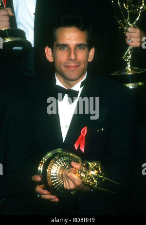 PASADENA, CA - SEPTEMBER 19: Actor Ben Stiller attends the 45th Annual Primetime Emmy Awards on September 19, 1993 at Pasadena Civic Auditorium in Pasadena, California. Photo by Barry King/Alamy Stock Photo Stock Photo