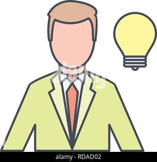Creavite Man Vector Icon Sign Icon Vector Illustration For Personal And Commercial Use... Clean Look Trendy Icon... Stock Vector