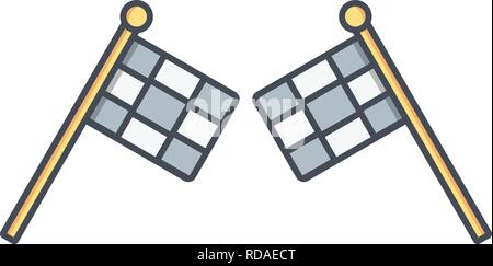 Racing Sign Icon Vector Illustration For Personal And Commercial Use... Clean Look Trendy Icon... Stock Vector