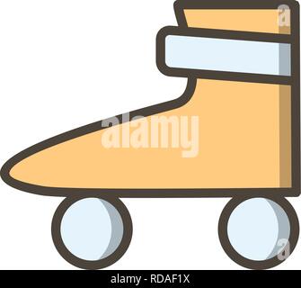 Roller Skate Sign Icon Vector Illustration For Personal And Commercial Use... Clean Look Trendy Icon... Stock Vector