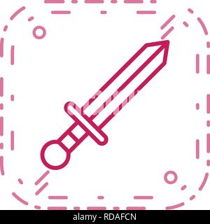 Weapons Sign Icon Vector Illustration For Personal And Commercial Use... Clean Look Trendy Icon... Stock Vector
