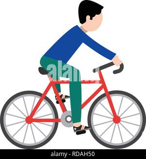 Cyclist Sign Icon Vector Illustration For Personal And Commercial Use... Clean Look Trendy Icon... Stock Vector