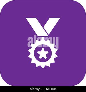 Medal Sign Icon Vector Illustration For Personal And Commercial Use... Clean Look Trendy Icon... Stock Vector