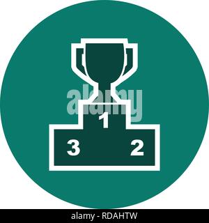 Podium Sign Icon Vector Illustration For Personal And Commercial Use... Clean Look Trendy Icon... Stock Vector
