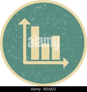 Bar Chart Vector Icon Sign Icon Vector Illustration For Personal And Commercial Use... Clean Look Trendy Icon... Stock Vector