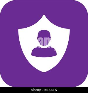 Business Protection Vector Icon Sign Icon Vector Illustration For Personal And Commercial Use... Clean Look Trendy Icon... Stock Vector