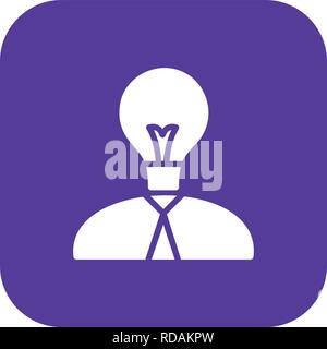 Creavite Man Vector Icon Sign Icon Vector Illustration For Personal And Commercial Use... Clean Look Trendy Icon... Stock Vector