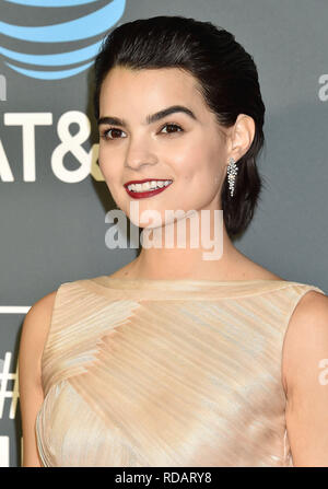 Brianna Hildebrand at the 24th Annual Critics' Choice Awards Pressroom