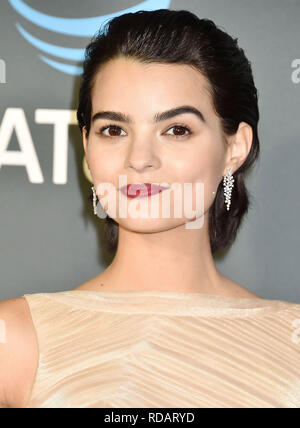 Brianna Hildebrand attends the 24th annual Critics' Choice Awards at