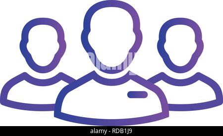 Leader of Group Vector Icon Sign Icon Vector Illustration For Personal And Commercial Use... Clean Look Trendy Icon... Stock Vector