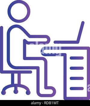 Workspace Vector Icon Sign Icon Vector Illustration For Personal And Commercial Use... Clean Look Trendy Icon... Stock Vector