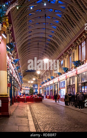 Leadenhall Market, City of London Stock Photo