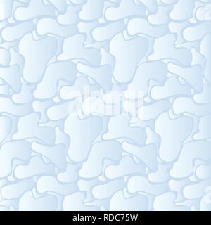 Blue gradient water surface background texture. Ripples, sea surface. Turbulent, Vector Background Illustration Stock Vector