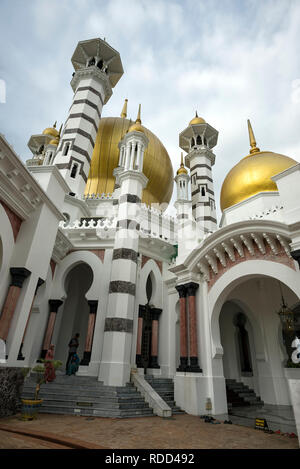 Kuala Kangsar, Malaysia - Jun 22, 2018: Masjid Ubudiah at Bukit Chandan in Kuala Kangsar, Malaysia. Masjid Ubudiah is ranking high on the list of Mala Stock Photo