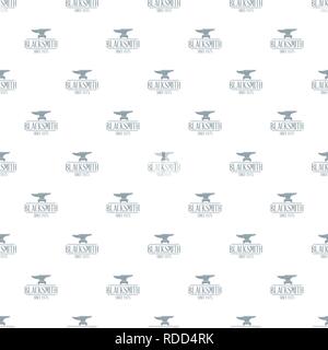 Master blacksmith pattern vector seamless Stock Vector