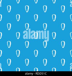 Old tool pattern vector seamless blue Stock Vector
