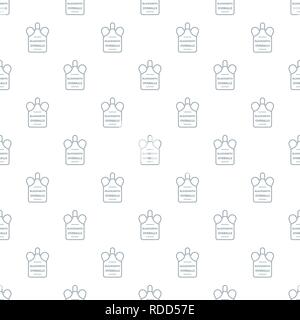 Overalls blacksmith pattern vector seamless Stock Vector