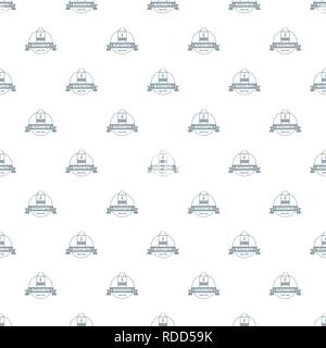 Retro blacksmith pattern vector seamless Stock Vector