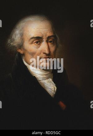 Portrait of the mathematician Joseph-Louis Lagrange (1736-1813). Museum: PRIVATE COLLECTION. Author: ANONYMOUS. Stock Photo