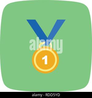 Medal Sign Icon Vector Illustration For Personal And Commercial Use... Clean Look Trendy Icon... Stock Vector