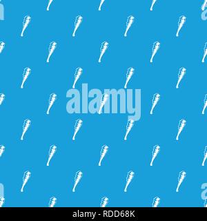 Truncheon pattern vector seamless blue Stock Vector