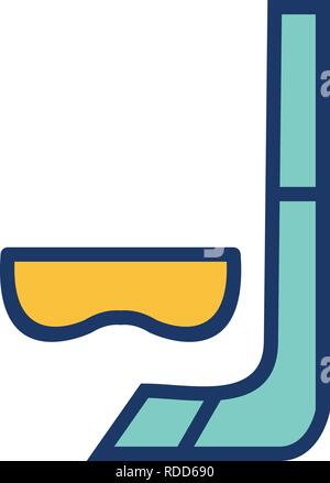 Snorkel Sign Icon Vector Illustration For Personal And Commercial Use... Clean Look Trendy Icon... Stock Vector