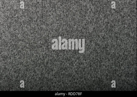 Soft gray polyester texture close up top view Stock Photo