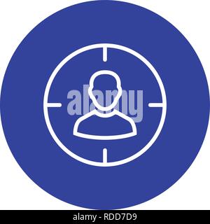 Aim Vector Icon Sign Icon Vector Illustration For Personal And Commercial Use... Clean Look Trendy Icon... Stock Vector