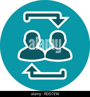 Exchange Vector Icon Sign Icon Vector Illustration For Personal And Commercial Use... Clean Look Trendy Icon... Stock Vector