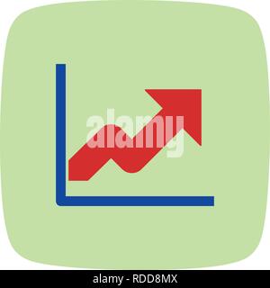 Growth Vector Icon Sign Icon Vector Illustration For Personal And Commercial Use... Clean Look Trendy Icon... Stock Vector